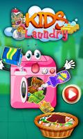 Baby Kids Laundry Affiche