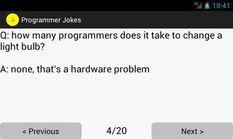 Programmer Jokes screenshot 1