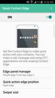 برنامه‌نما Quick Contact Edge عکس از صفحه
