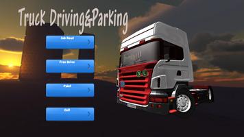 Real Truck Driving & Park 2016 Cartaz