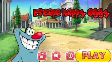 Escape Happy oggy الملصق