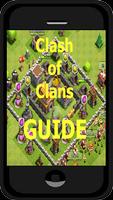 Guide for Clach of Clans Maps Affiche