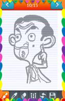 How to Draw Mr Bean Cartoon capture d'écran 3