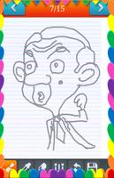 How to Draw Mr Bean Cartoon स्क्रीनशॉट 2