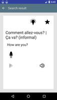 Français Phrase book capture d'écran 3