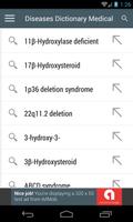 Medical Dictionary-Krankheiten Plakat