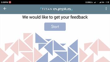 Customer Speak - Titan EyePlus الملصق