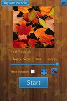 Leaf Jigsaw Puzzles Cartaz