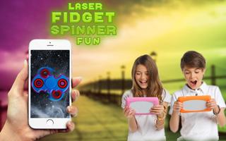 Fidget Hand Spinner Laser Fun স্ক্রিনশট 1