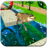 Wild Wolf Water Run icon