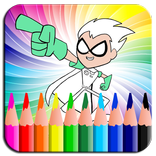 Coloring Book Titans Go