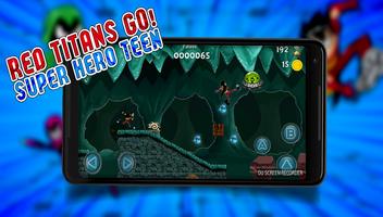 Red Titans Go!  Robin Hero Teeny تصوير الشاشة 3