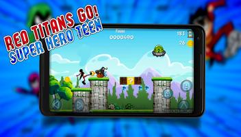 Red Titans Go!  Robin Hero Teeny تصوير الشاشة 2