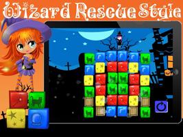 Wizard Rescue Style الملصق