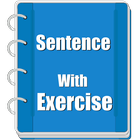 Sentence with Exercise-icoon