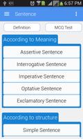 Sentence with Exercise poster
