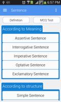 پوستر Sentence with Exercise