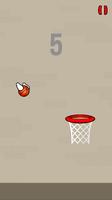Flappy Ball - Ball through the Basket screenshot 1