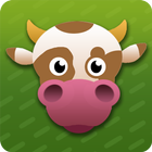 Hoof It! - Save the cow! أيقونة