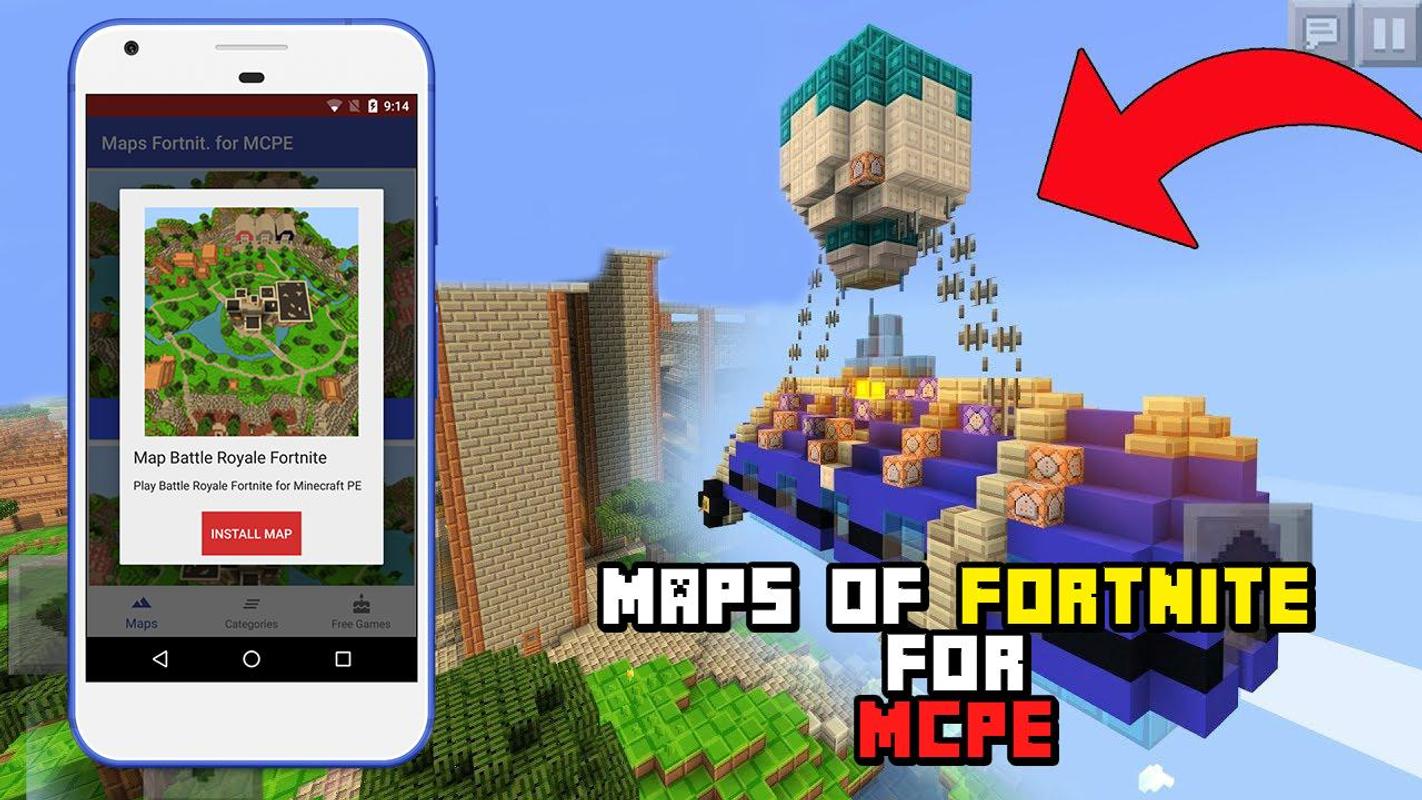 mod of fortnite battle royale for mcpe poster - minecraft fortnite server download