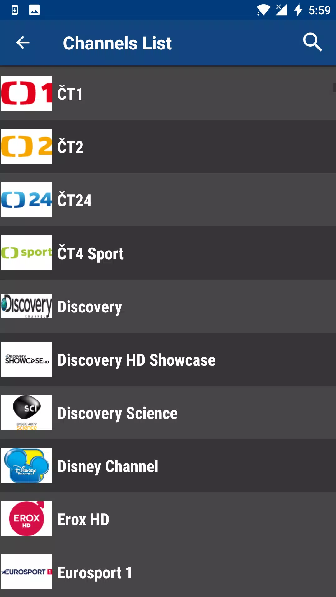 Czech TV Today - Free TV Schedule APK for Android Download