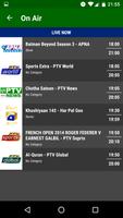 Pakistan TV Today - Free TV Schedule capture d'écran 1