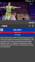 Philippines TV Today - Free TV Schedule capture d'écran 1