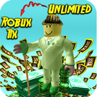 Robux Tix For roblox-Prank أيقونة