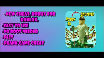 Robux Tix For roblox-Prank الملصق