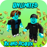 Tix Robux For roblox-Prank biểu tượng