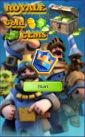 Clash Royale gold gems prank اسکرین شاٹ 1