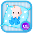 Cute Blue Theme APK