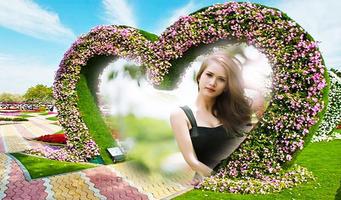 Spring Garden Photo Frame Editor imagem de tela 2