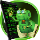 Best Green Glow Theme for SMS Plus APK