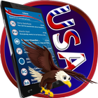 USA Independence Day SMS Plus-icoon