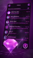 Neon Violet Glow para SMS Plus Cartaz