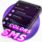 Colores SMS icono