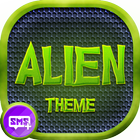 Alien Theme SMS Plus icône