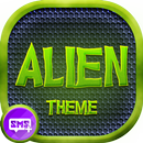 Alien Theme SMS Plus APK