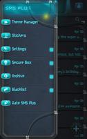 Alien Theme SMS Plus capture d'écran 3