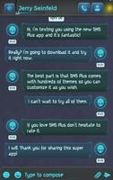 Alien Theme SMS Plus screenshot 1