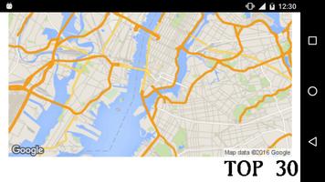 City Maps Quiz Affiche