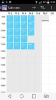 Time table for pupils and students capture d'écran 3