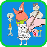 Draw Spongebob icon