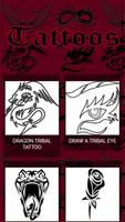 How to Draw Tattoos Plakat