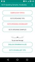 پوستر IELTS Speaking Samples, Vocabulary