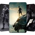 Superheroes Black Panther Wallpaper 4K | HD Free icône