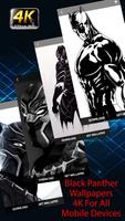 Superbohaterowie Czarna Pantera Tapeta 4K Za Darmo plakat
