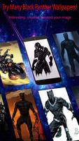 Superheroes Black Panther Wallpaper 4K 스크린샷 2