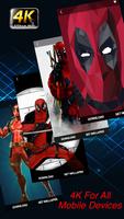 Superheroes Deadpool 4K Wallpapers HD পোস্টার